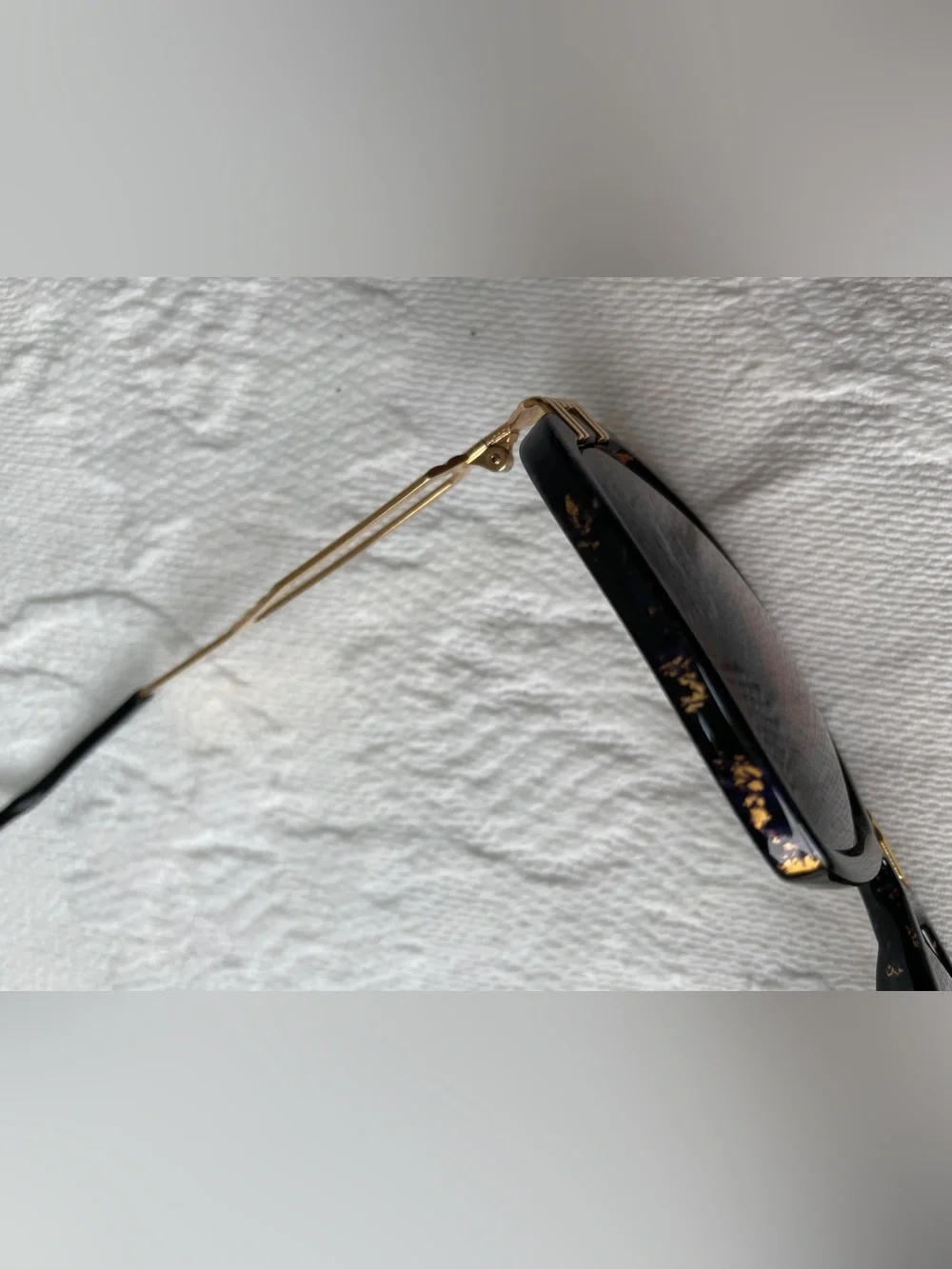 Alpina Genesis Project by Zucchelli brown gold flake pristine Frames 58-12-135